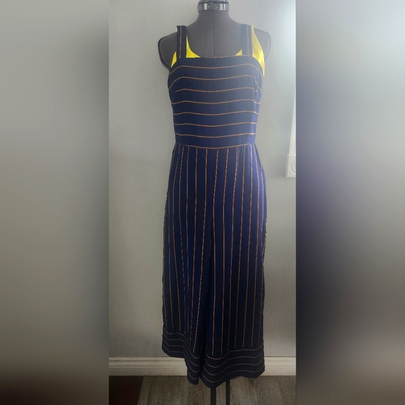 Striped jumpsuit - Picture 1 of 3